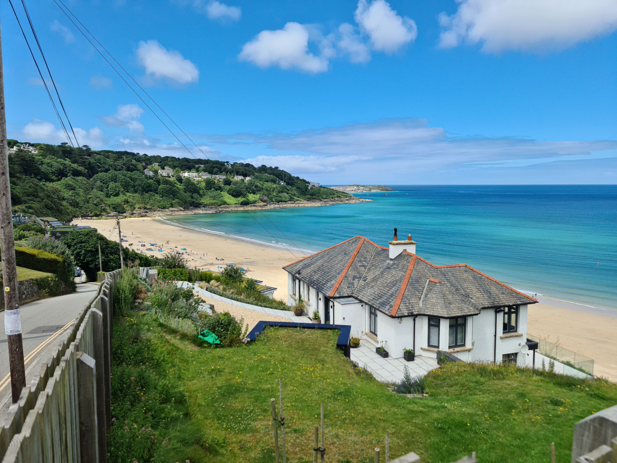 Remove cement render from old house Cornwall