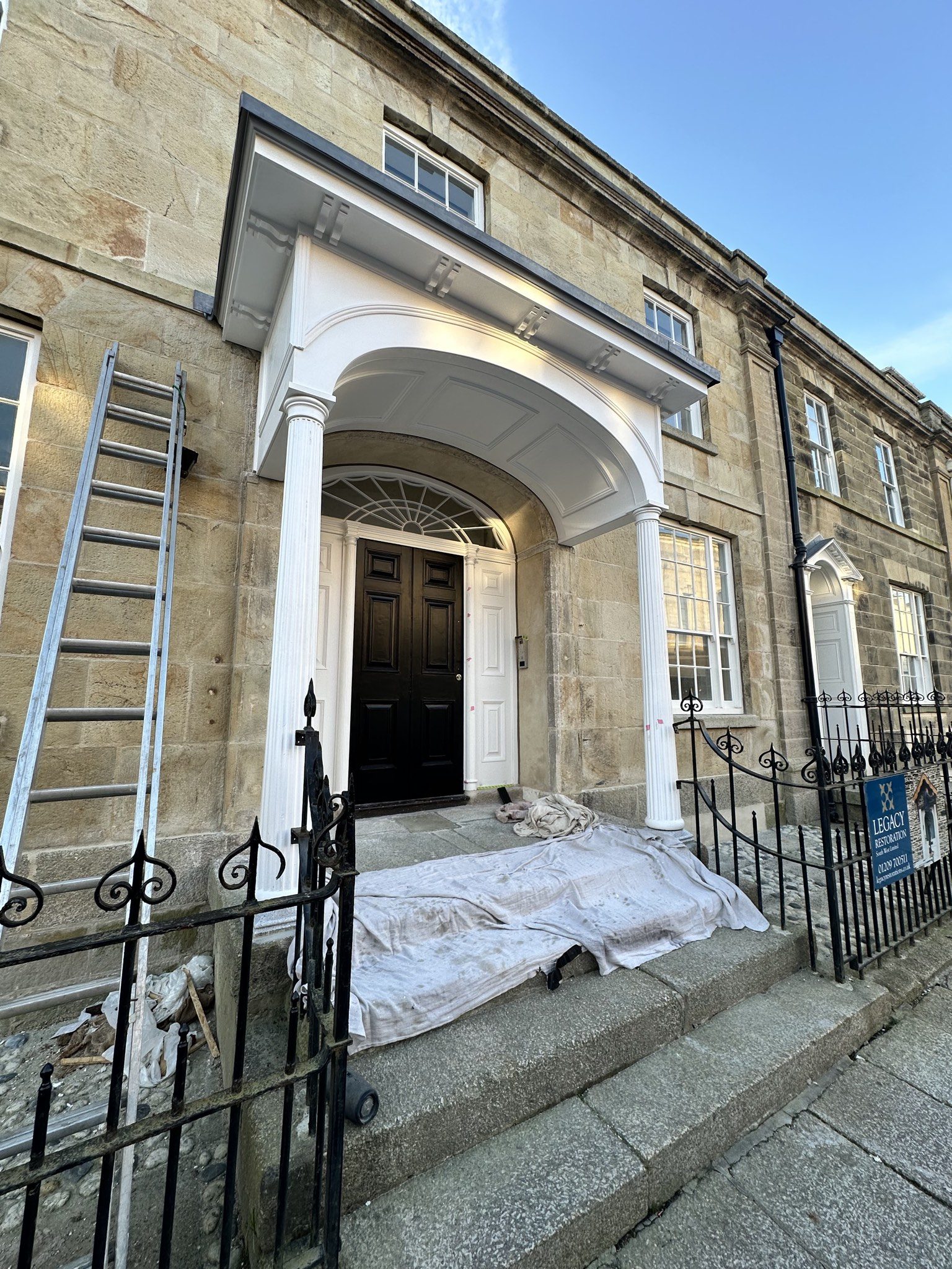 Home 16 portico and front door restoration truro rotated