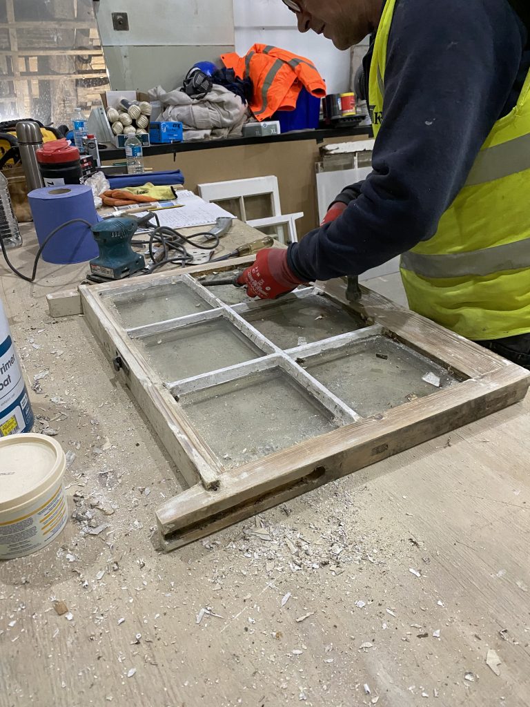 sash window timber repair lancarffe manor house v2